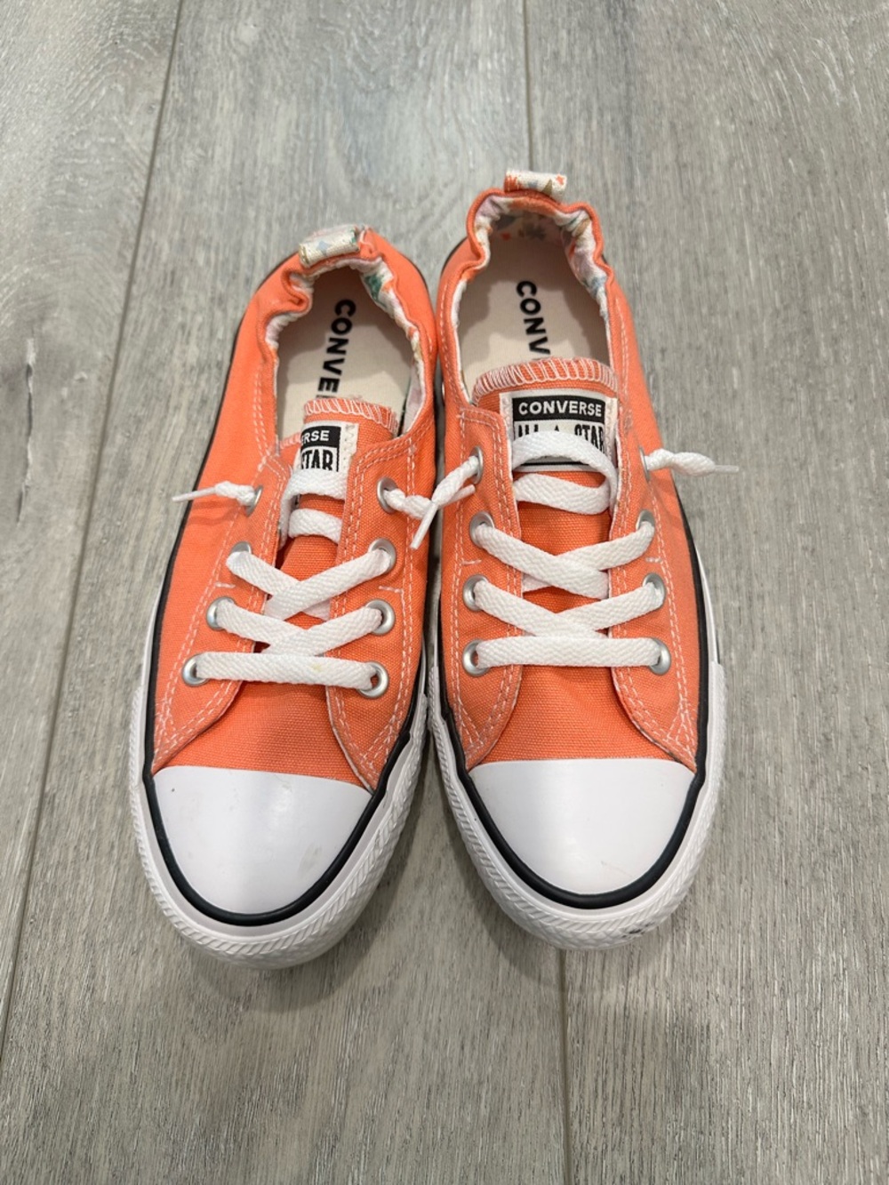 Converse All Star Shoreline Slip Canvas Sneakers - Coral
